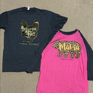 “Mama” shirts